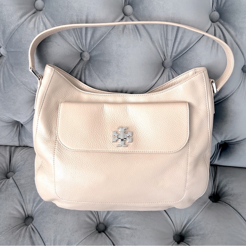 TORY BURCH Mercer Front Pocket Hobo Shoulder Bag - Picture 6 of 15
